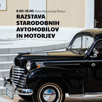 Vabljeni na razstavo starodobnih avtomobilov in motorjev.
