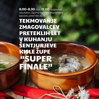 Tudi letos bo dišalo po Šentjurjevi kisli župi.