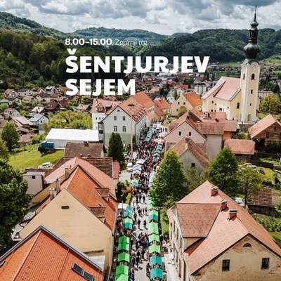 Šentjurjev sejem z izdelki domače in umetnostne obrti, kulinaričnimi dobrotami, čebelarskimi in medičarskimi izdelki...