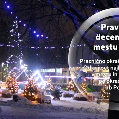 Doživi praznični december v mestu glasbe.