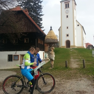 The church of St. Ursula at Dramlje