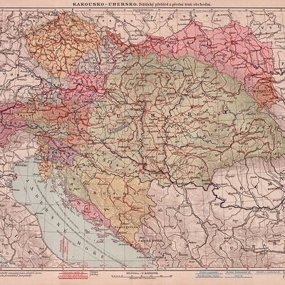 One of the major improvements of Kocen's atlas was the inclusion of larger geographical regions.