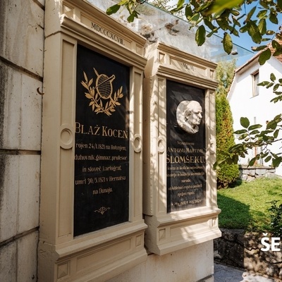 In the center of Ponikva, the Mersi Pavilion houses a memorial dedicated to Slomšek.