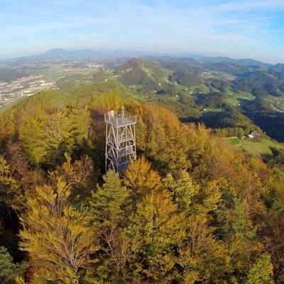 Resevna is a popular hiking and cycling spot.