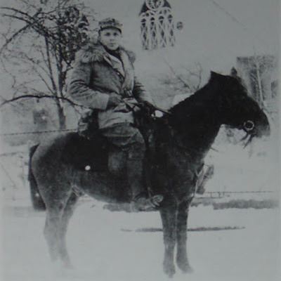 Nadporočnik Franjo Malgaj na Koroškem leta 1918.