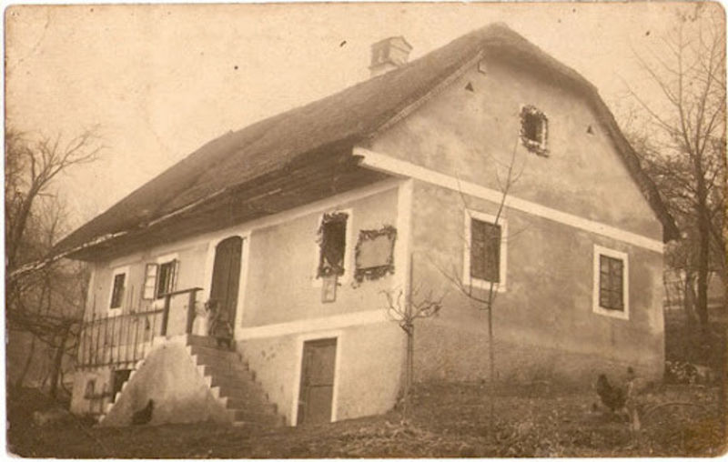 Rojstna hiša Franja Malgaja stoji v Hruševcu pri Šentjurju.