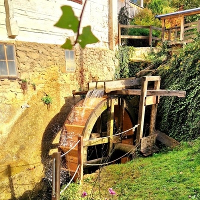 Mlin je danes del srkbno urejenega hišnega muzeja.