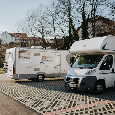 Motohome spot in Šentjur is located near the historical centre.