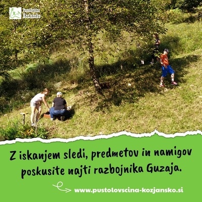 Z iskanjem sledi, namigov in predmetov rešujete uganke in izzive, ki vas pripeljejo k cilju pustolovščine.